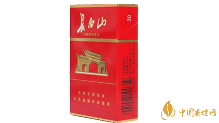 長(zhǎng)白山硬紅香煙包裝口感品析2020最新