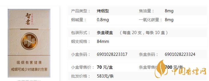黃山智者多少錢一包價(jià)格？黃山智者香煙價(jià)格一覽