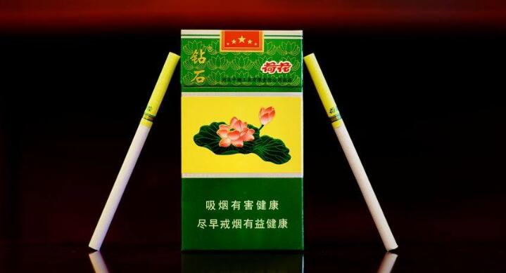 鉆石荷花細(xì)支硬盒97mm多少錢 鉆石荷花煙價(jià)格42元