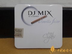 鐵盒小雪茄dj香煙多少錢一包 dj mix白色(鐵盒小雪茄)香煙價格25元/包